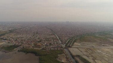 Surabaya başkenti Doğu Java, Endonezya