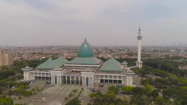 Moschea Al Akbar a Surabaya Indonesia. — Video Stock