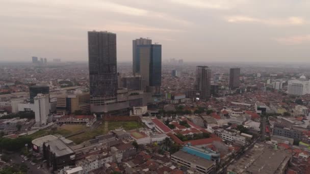 Surabaya başkenti Doğu Java, Endonezya — Stok video