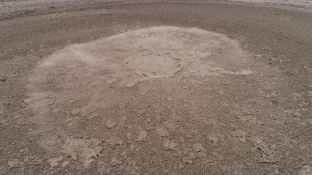 Volcán de lodo Bledug Kuwu, Indonesia — Vídeos de Stock