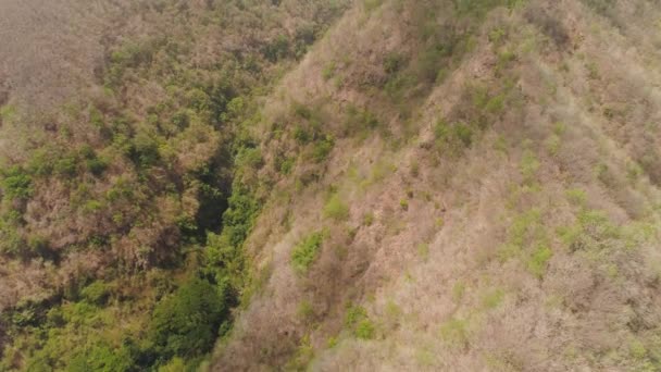 Dağ manzarası Endonezya — Stok video