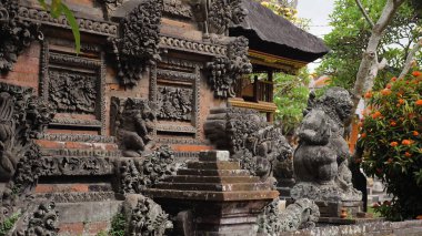 Bali 'deki Hindu tapınağı.