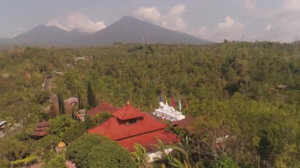 Buddhistischer Tempel auf Bali — Stockvideo