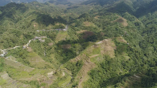 Reisterrassen in den Bergen. Philippinen, Batad, Banaue. — Stockfoto