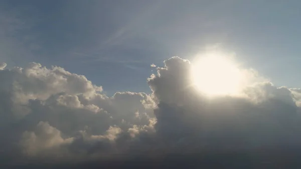 Himmel mit Wolken Landschaft Antenne — Stockfoto