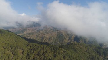 Filipinler 'deki Dağ Bölgesi.