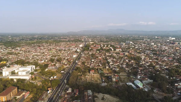 Vista aérea Yogyakarta, Indonésia — Fotografia de Stock