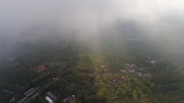 Fazendas e aldeia Bali, Indonésia. — Vídeo de Stock