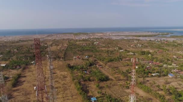 Torres de telefonía celular — Vídeo de stock