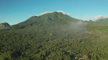Dağlarla kaplı yağmur ormanları, Filipinler, Camiguin.