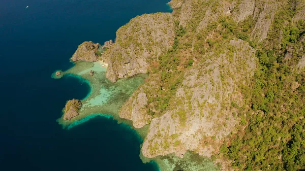 Tropikalna wyspa Busuanga, Palawan, Filipiny. — Zdjęcie stockowe