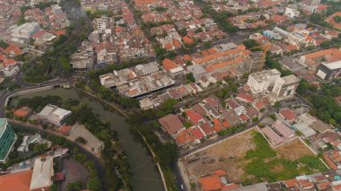 Surabaya başkenti Doğu Java, Endonezya