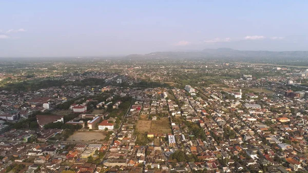 Aerial view Yogyakarta, Indonesia — Stock Photo, Image