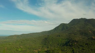 Dağlarla kaplı yağmur ormanları, Filipinler, Camiguin.