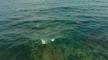 Siargao adasındaki Sörf Noktası 'na Cloud 9 deniyor..