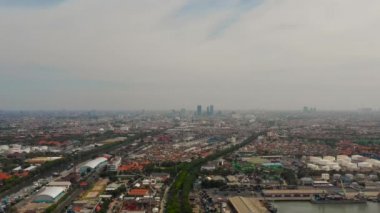 Surabaya başkenti Doğu Java, Endonezya