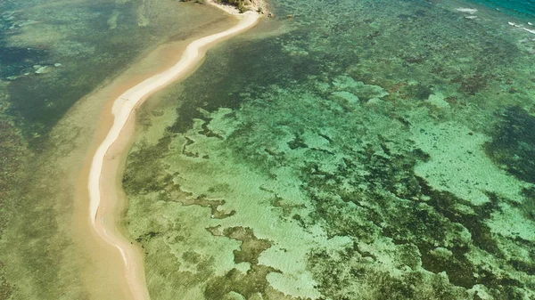 熱帯の島と砂浜,フィリピン,パラワン — ストック写真