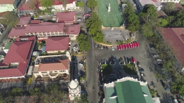 Vieja ciudad Vigan en Filipinas. — Vídeo de stock