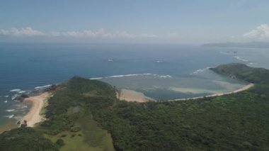 Palau adasının kıyısında. Filipinler.