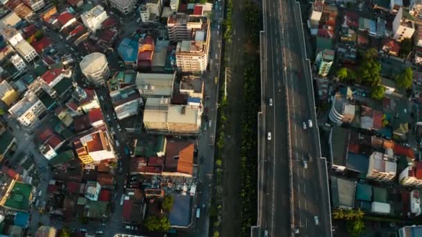 Autoroute à Manille, Philippines .