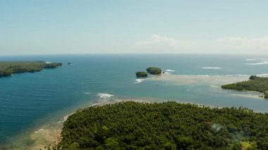 Okyanustaki tropik adalar.