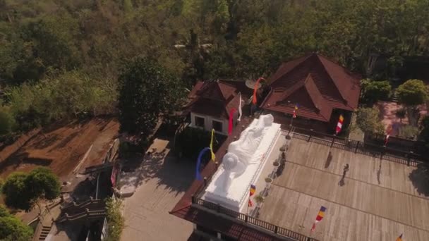 Buddyjska świątynia na Bali — Wideo stockowe