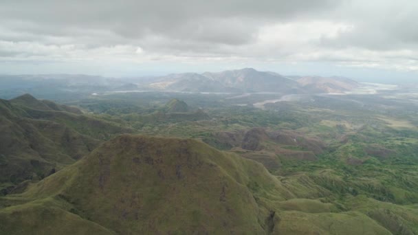 Província de montanha nas Filipinas, Pinatubo. — Vídeo de Stock