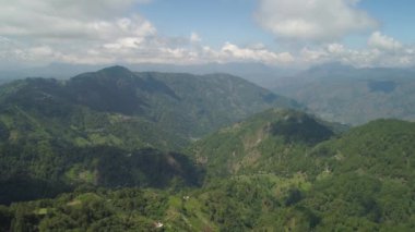 Filipinler 'deki Dağ Bölgesi.