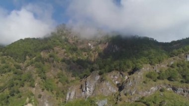 Filipinler 'deki Dağ Bölgesi.