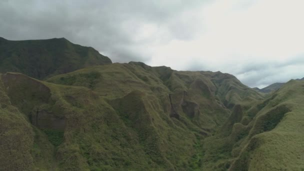 フィリピンの山岳地帯、ピナトゥボ. — ストック動画