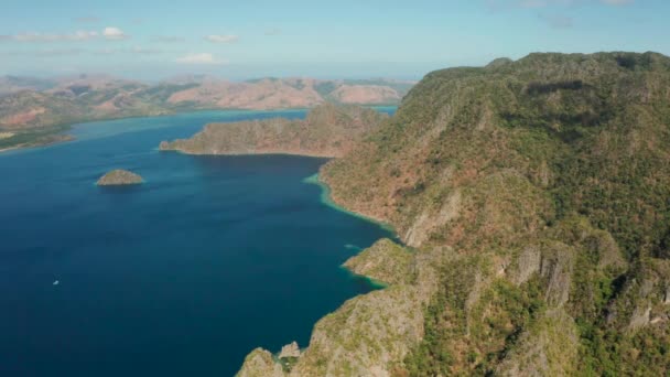 Tropikalna wyspa Busuanga, Palawan, Filipiny. — Wideo stockowe