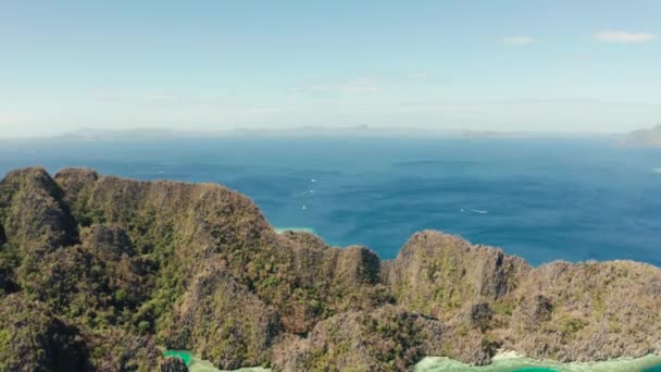 Tropical île de Busuanga, Palawan, Philippines. — Video