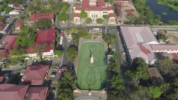 Старе місто віган у філіппінах . — стокове відео
