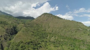 Filipinler 'deki Dağ Bölgesi.