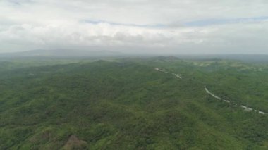 Filipinler 'deki Dağ Bölgesi.