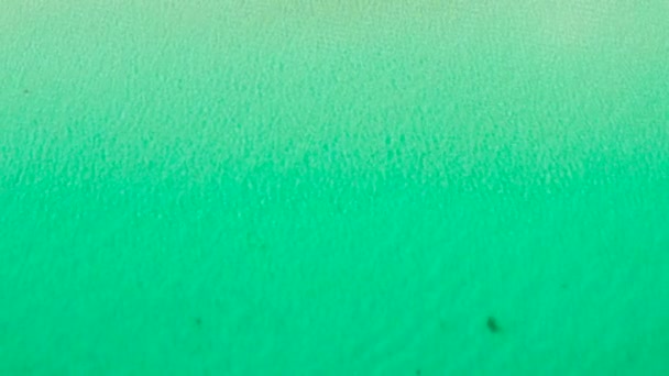 Paisaje tropical con mar azul y laguna — Vídeo de stock