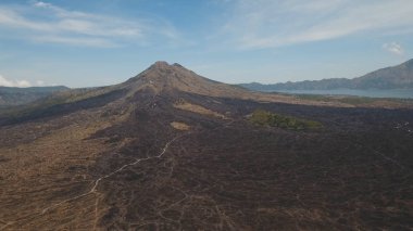 Batur volkanı, Bali, Endonezya.