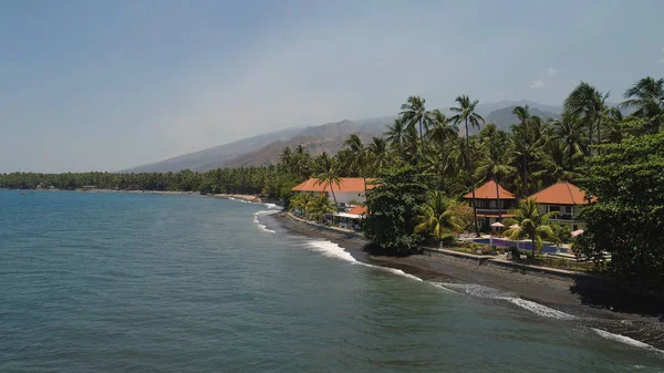 Paisaje marino con playa tropical —  Fotos de Stock