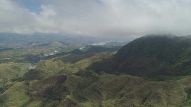 Bergprovincie in de Filipijnen, Pinatubo. — Stockvideo