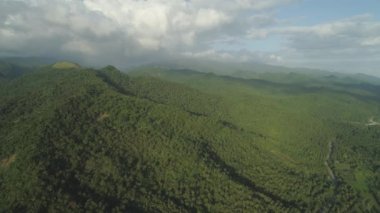 Filipinler 'deki Dağ Bölgesi.