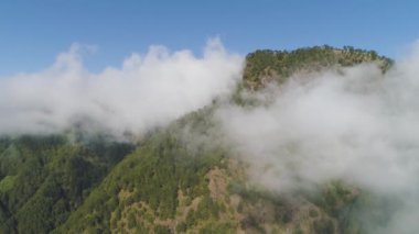 Filipinler 'deki Dağ Bölgesi.