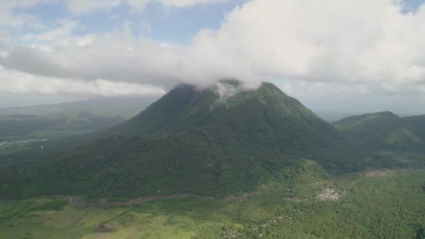 Krajobraz górski na Filipinach. — Wideo stockowe