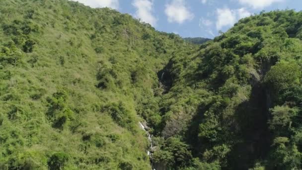 Cascada en las montañas. — Vídeo de stock