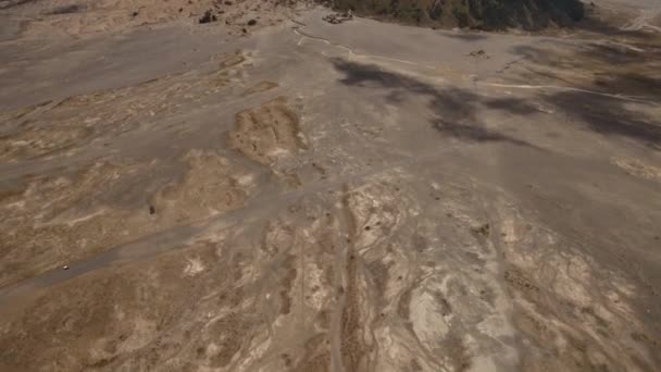 Volcan actif avec cratère. Gunung Bromo, Jawa, Indonésie.