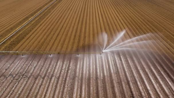 农业用地灌溉系统. — 图库视频影像