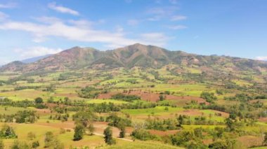 Filipinler 'de tarım arazisi.