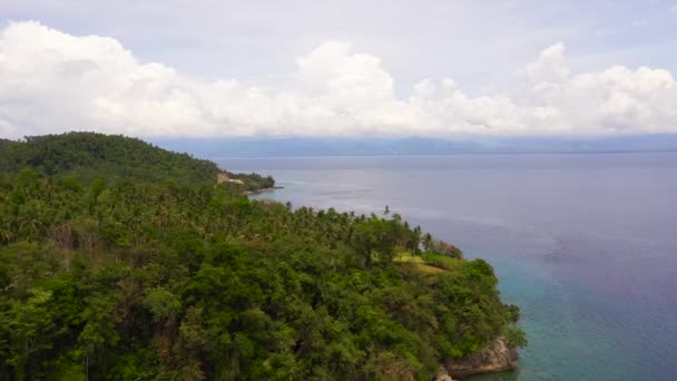 Isla tropical de Samal. Mindanao, Filipinas — Vídeos de Stock