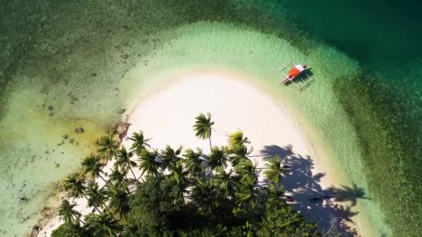 Britania Grupo de Islas. Surigao Del Sur, Mindanao, Filipinas. — Vídeo de stock