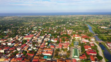 İspanyol stili Vigan tarihi sömürge kasabası.