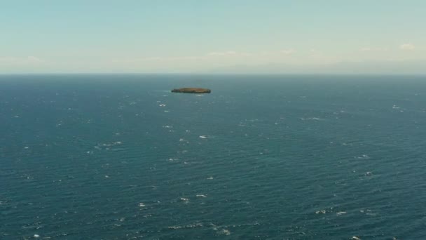 Superfície azul do mar, vista superior — Vídeo de Stock